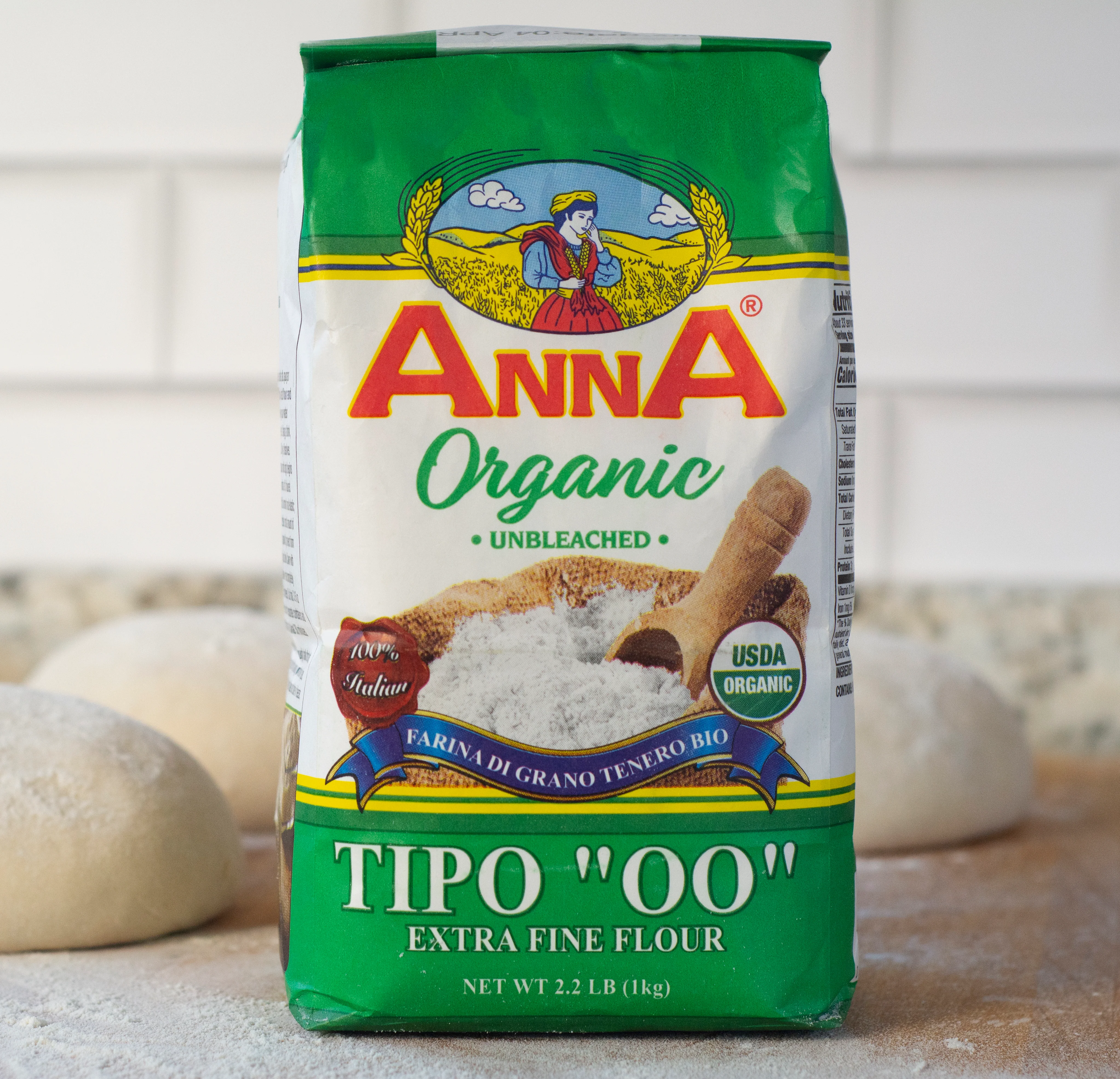 Anna Organic TIPO 00 Flour  1 KG - Image 3