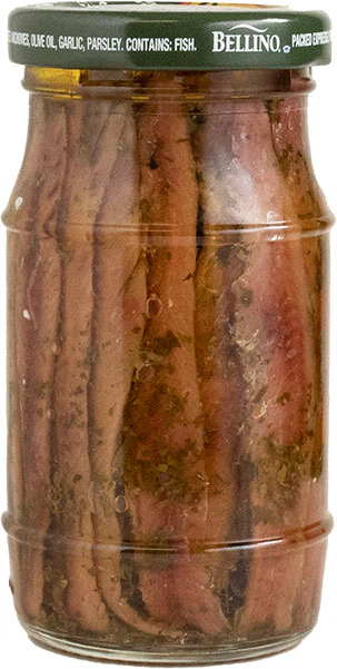 Bellino Anchovy Fillet with Garlic & Parsley 4.25 OZ