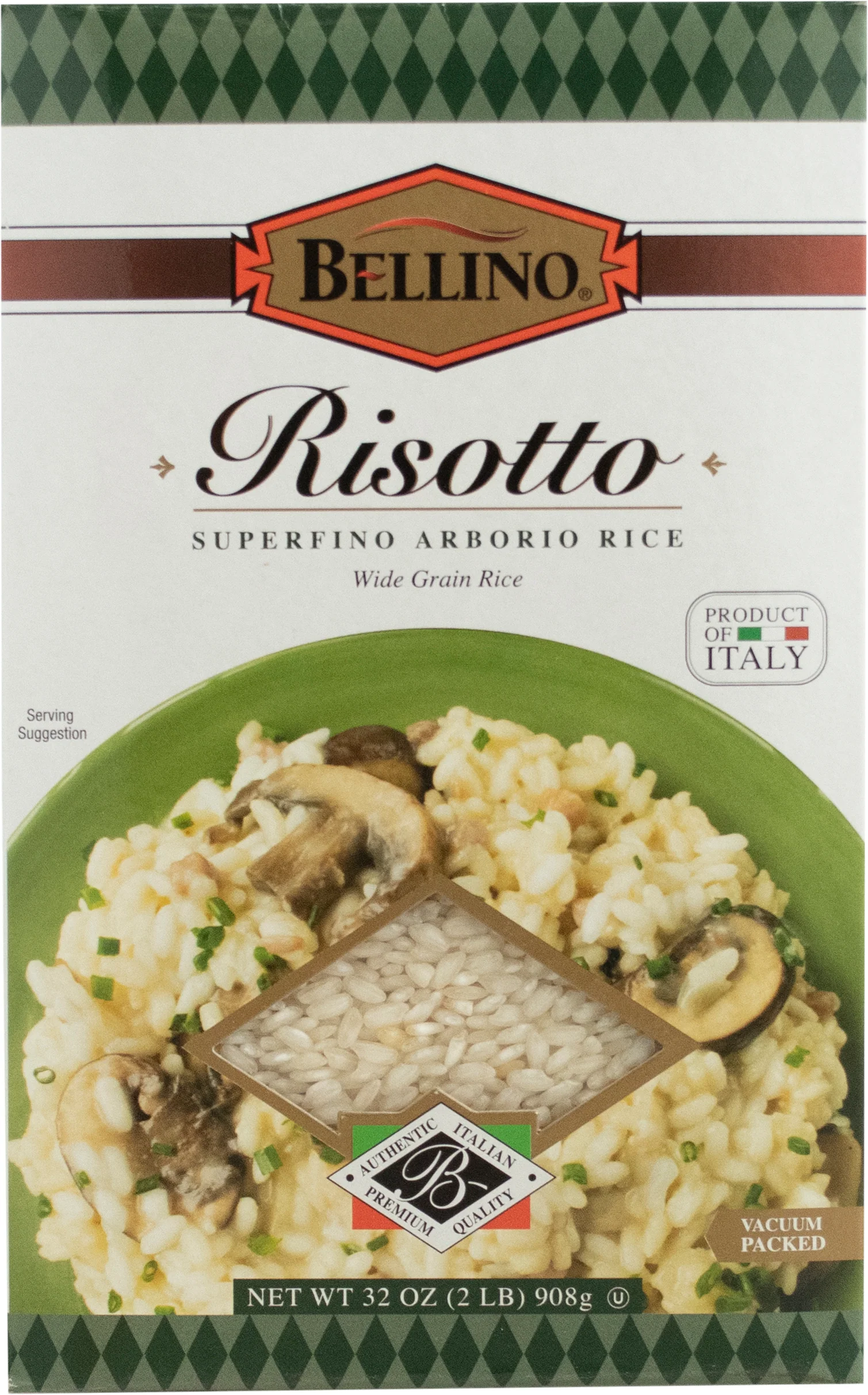 Bellino Risotto Arborio Rice  2 LB