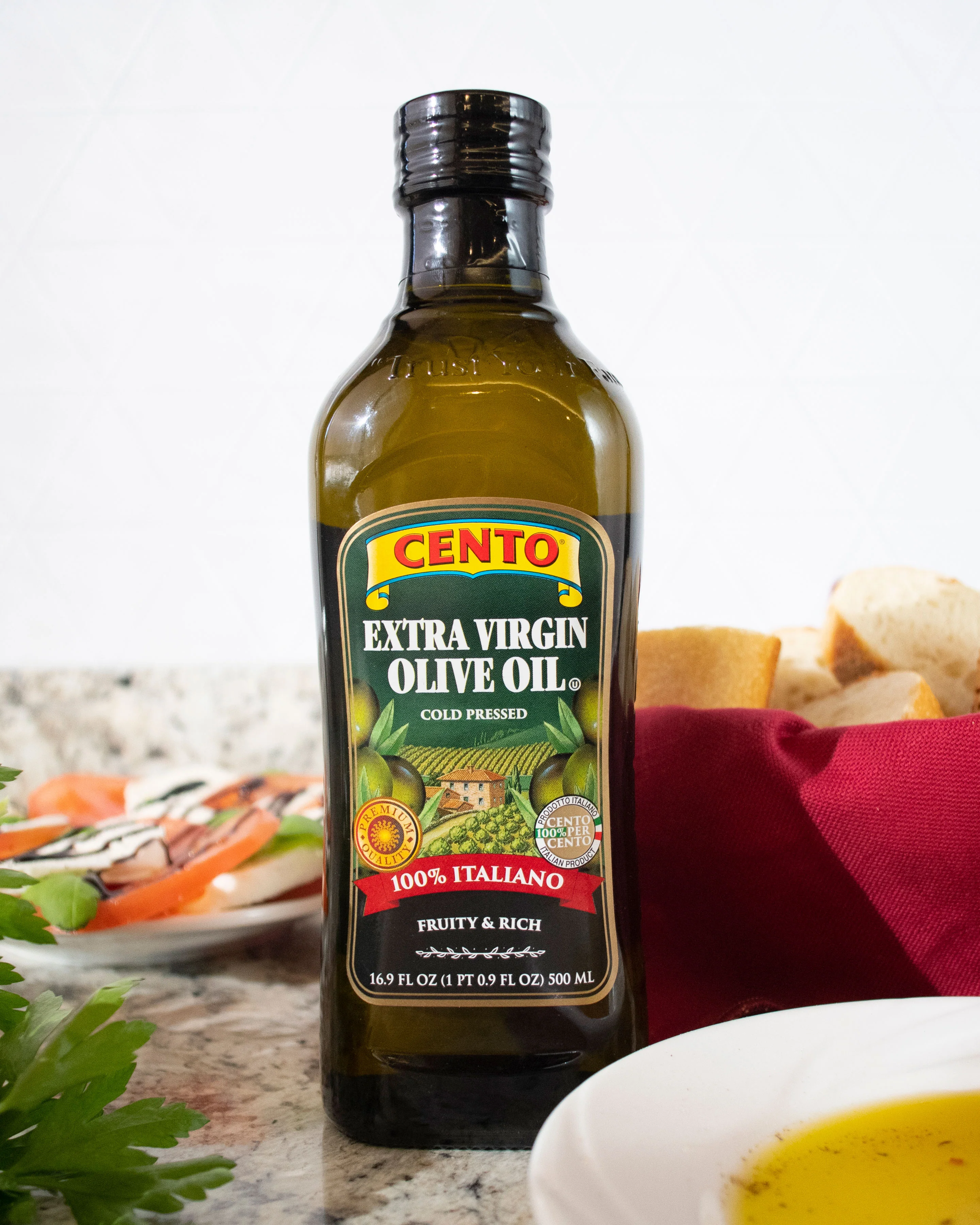 Cento 100% Italiano Extra Virgin Olive Oil 16.9 OZ - Image 3