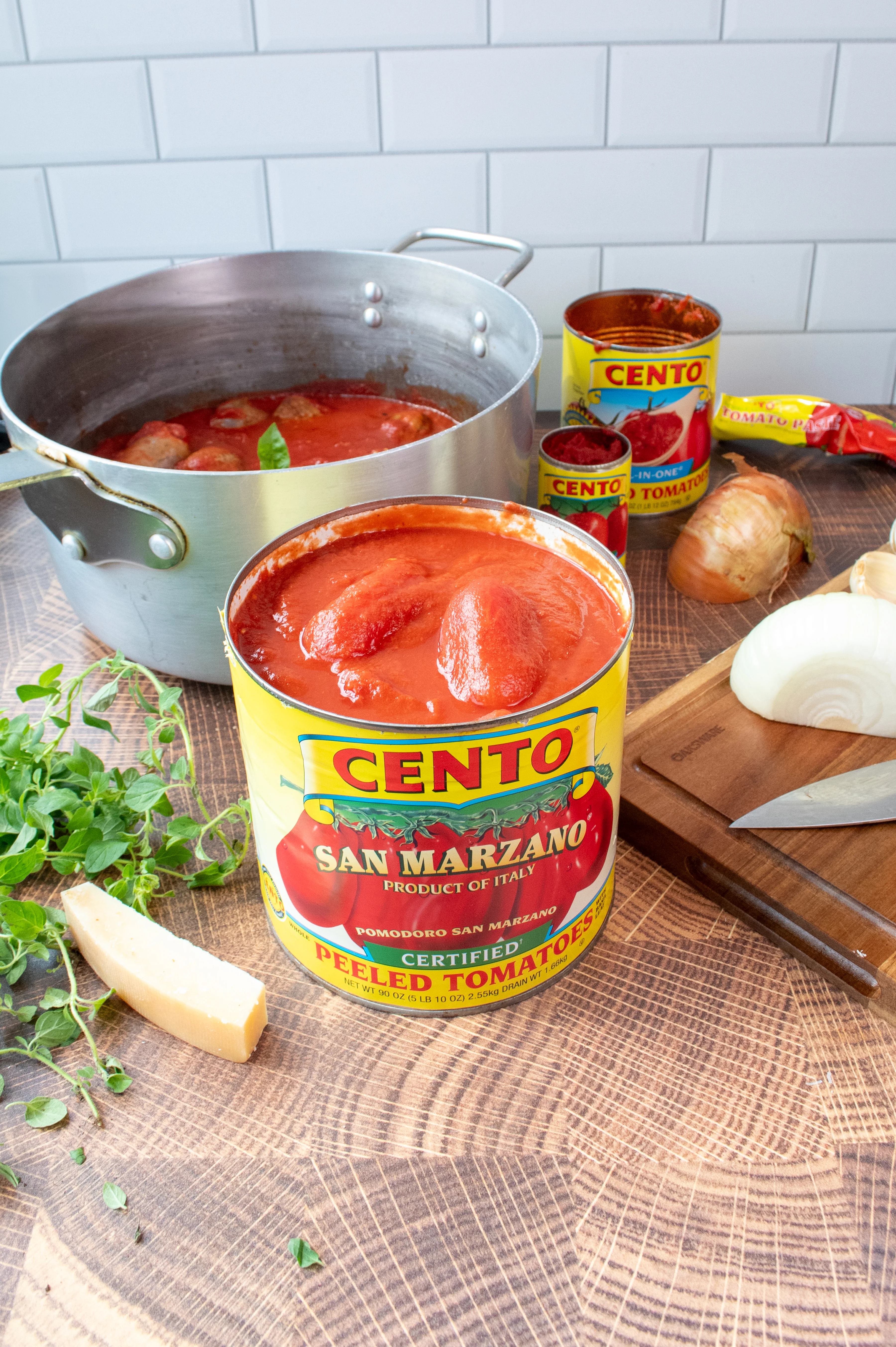 Cento Certified San Marzano Tomatoes 28 OZ - Image 3