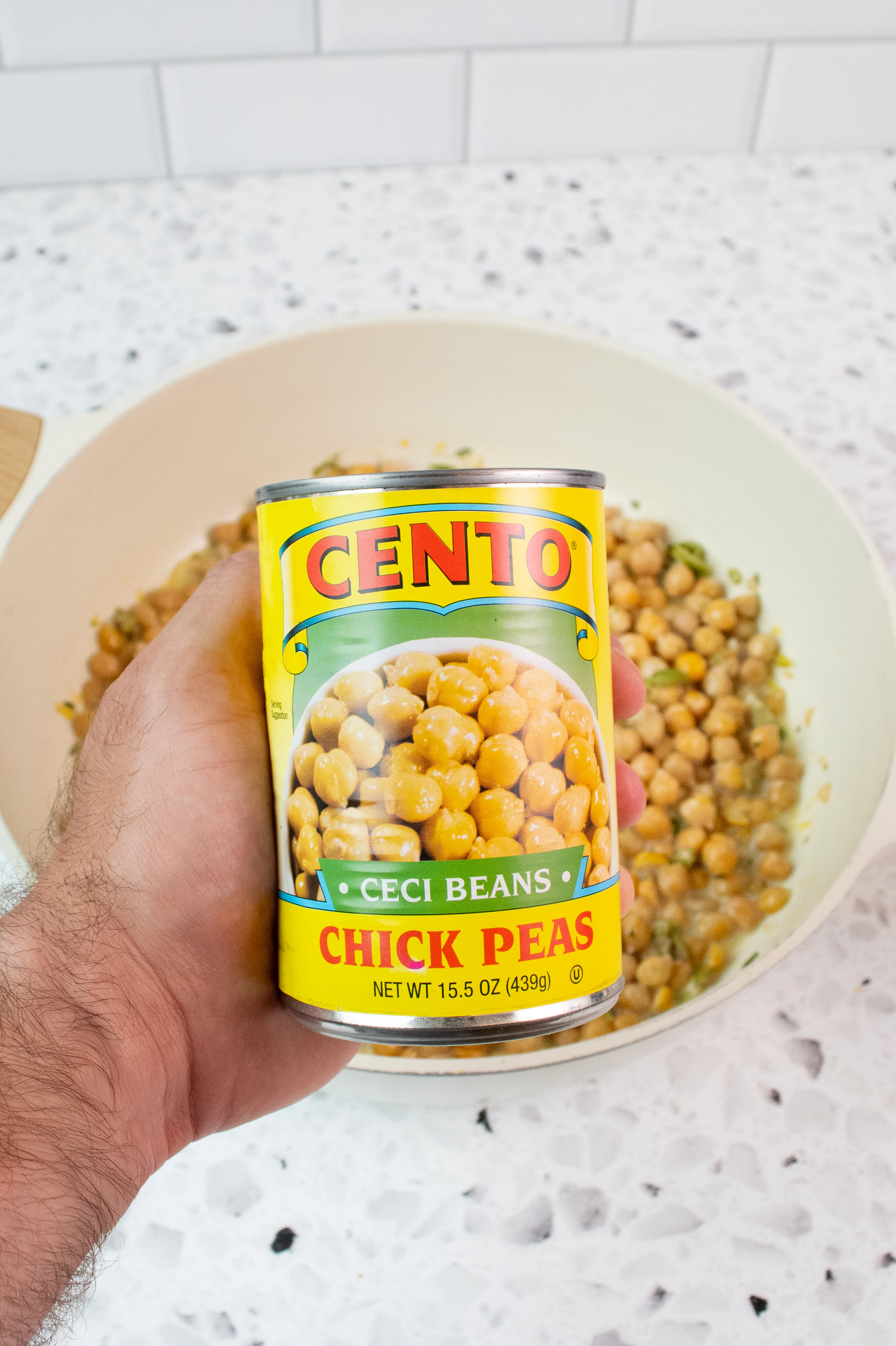 Cento Chick Peas 15.5 OZ - Image 2