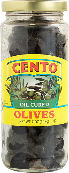 Cento Oil Cured Olives 7 OZ