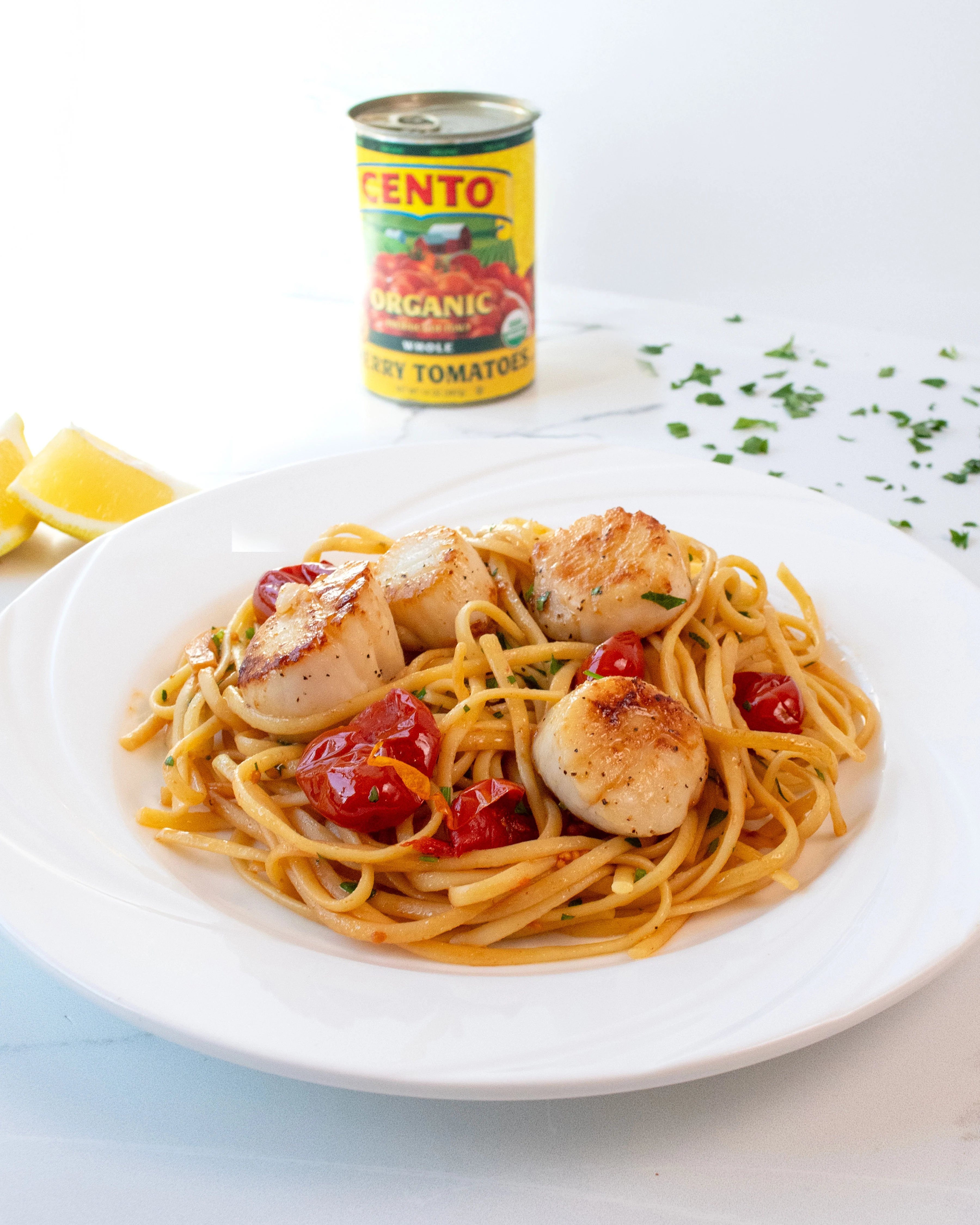Cento Organic Whole Cherry Tomatoes  14 OZ - Image 3
