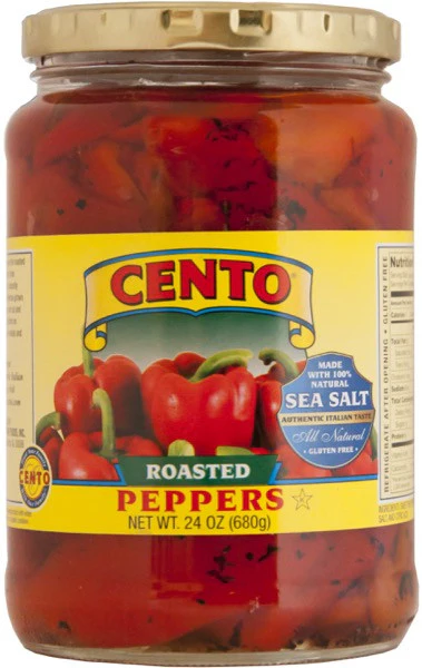 Cento Roasted Peppers 24 OZ
