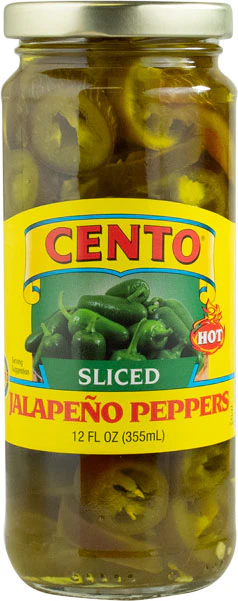 Cento Sliced Jalapeno Peppers 12 FL OZ
