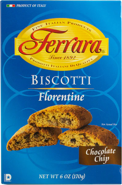 Ferrara Chocolate Chip Biscotti  6 OZ